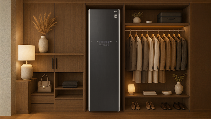 Уход за верхней одеждой с LG Styler