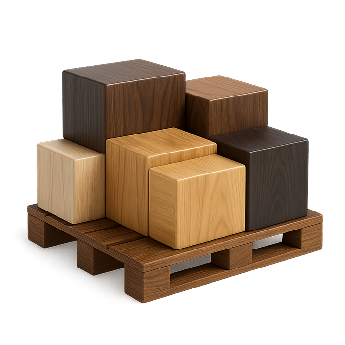 Storage boxes icon