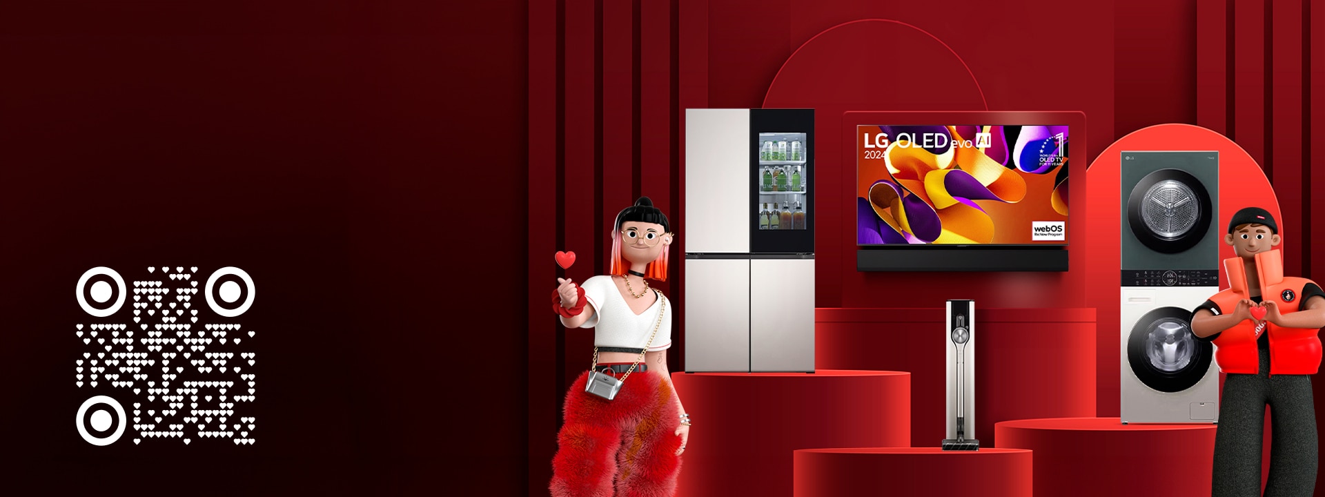 На изображении показаны мужчина и женщина, пользующиеся кондиционером