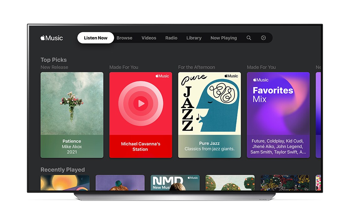 ТЕЛЕВИЗОРЫ LG SMART TV ТЕПЕРЬ ПОДДЕРЖИВАЮТ APPLE MUSIC, ПРЕДОСТАВЛЯЯ БОЛЬШЕ ВОЗМОЖНОСТЕЙ ДЛЯ РАЗВЛЕЧЕНИЙ