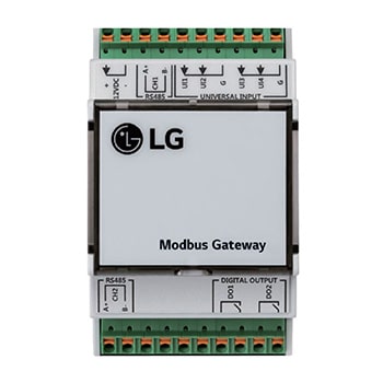 Front view of Modbus gateway, Modbus gateway (RTU) для наружного использования. PMBUSB00A