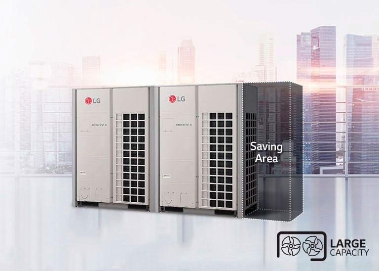 Гибкая установка с наружным блоком большой емкости1