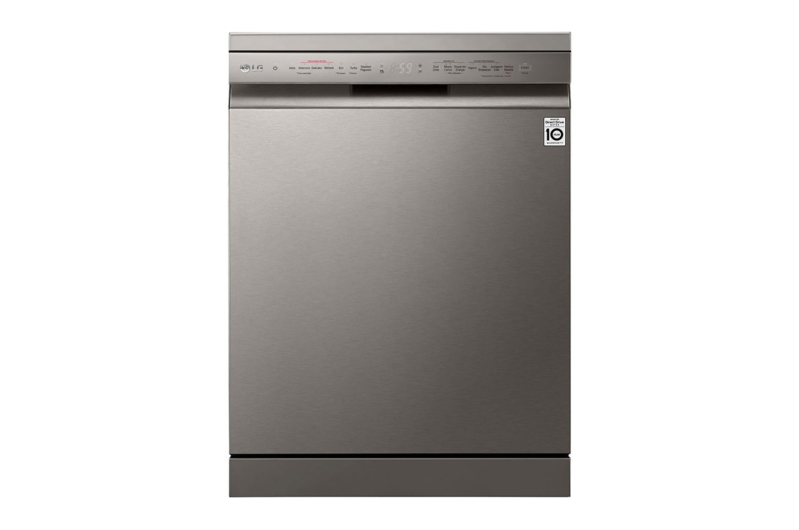 Вид Посудомоечная машина LG DB242TX, QuadWash, 14 комплектов DB242TX спереди