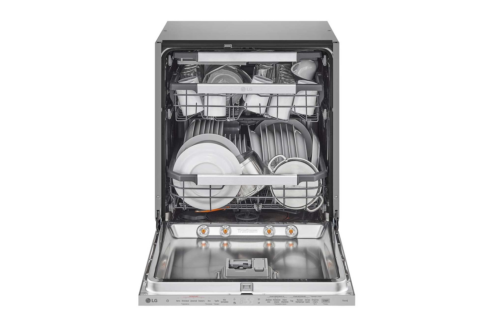LG Посудомоечная машина LG DB475TXS, TrueSteam, 14 комплектов, DB475TXS