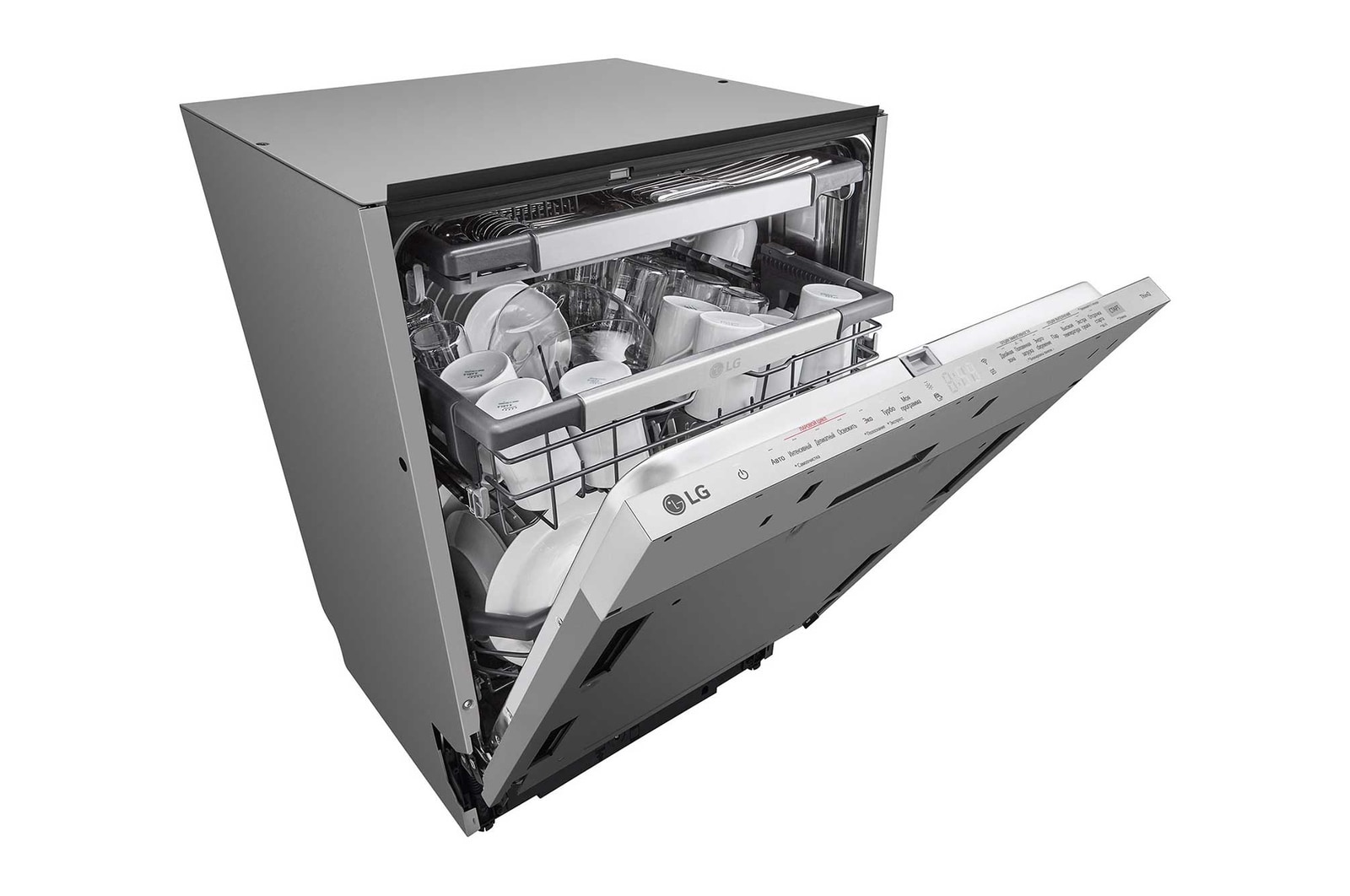 LG Посудомоечная машина LG DB475TXS, TrueSteam, 14 комплектов, DB475TXS