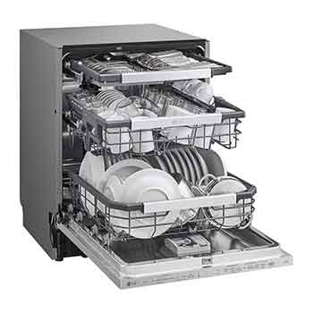 LG Посудомоечная машина LG DB475TXS, TrueSteam, 14 комплектов, DB475TXS