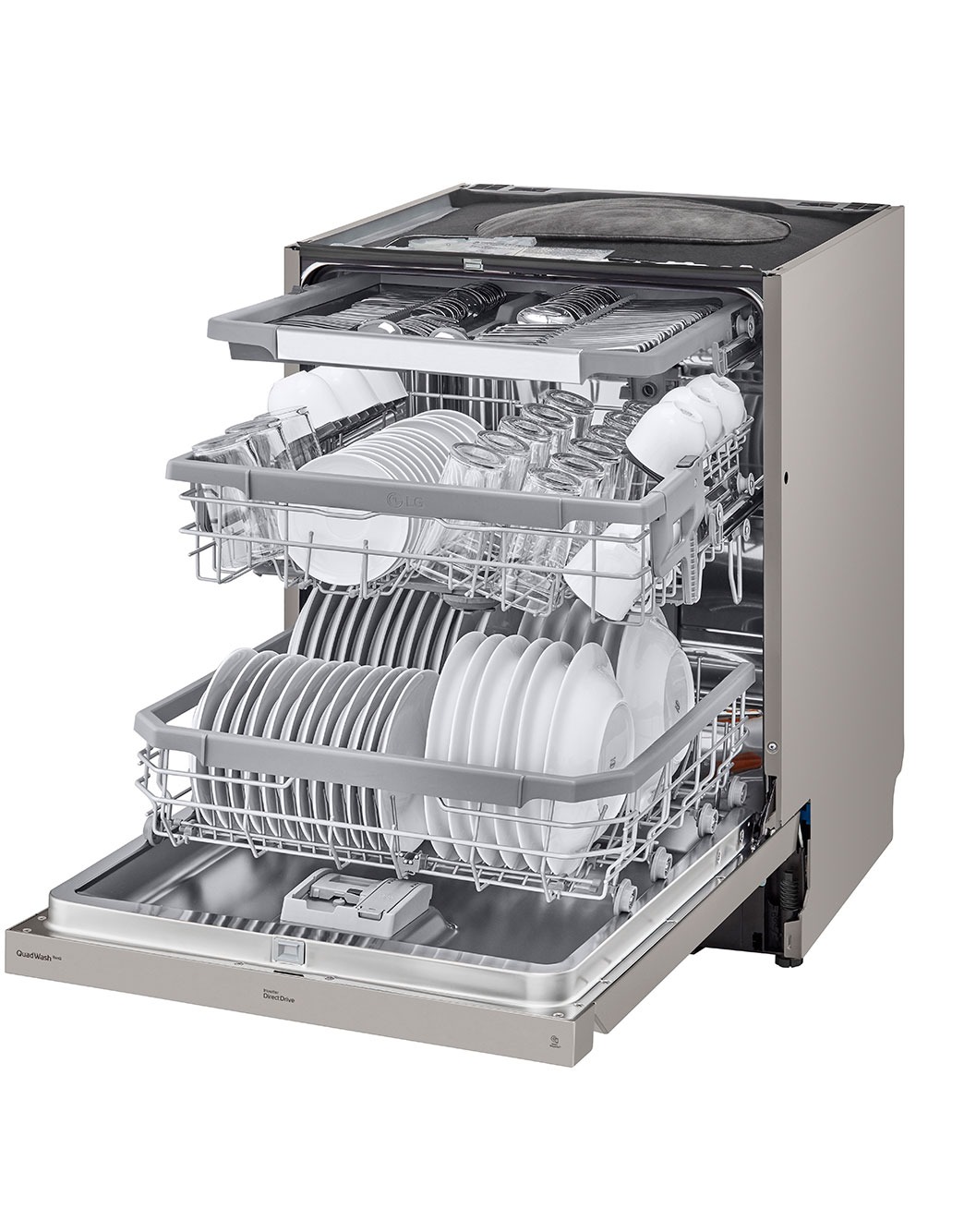 Посудомоечная машина LG DB475TXS, TrueSteam, 14 комплектов - DB475TXS ...