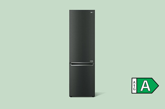 Это изображение связано с подробным описанием холодильника с морозильной камерой.