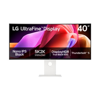 LG UltraFine™ 40-дюймовый Nano IPS Black 5K2K с Thunderbolt™ 5, 40U990A-W