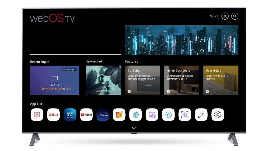 Prime video lg webos shop