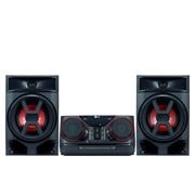 LG XBOOM CK43, 300 Вт, Функция Караоке, Подсветка, Синхронизация звука с ТВ, CK43