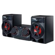 LG XBOOM CK43, 300 Вт, Функция Караоке, Подсветка, Синхронизация звука с ТВ, CK43