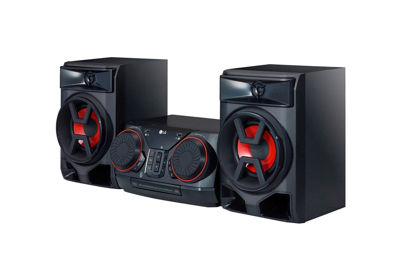 LG XBOOM CK43, 300 Вт, Функция Караоке, Подсветка, Синхронизация звука с ТВ, CK43