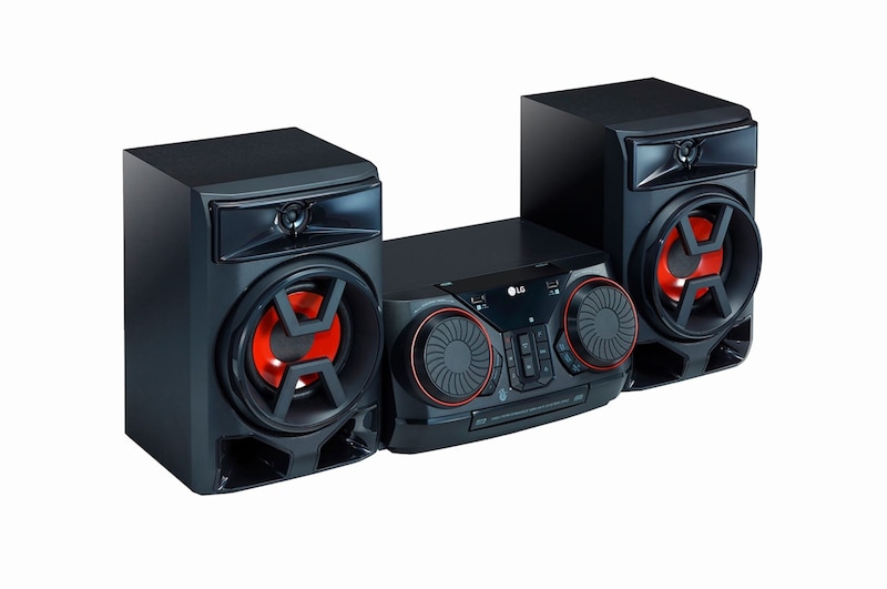 LG XBOOM CK43, 300 Вт, Функция Караоке, Подсветка, Синхронизация звука с ТВ, CK43