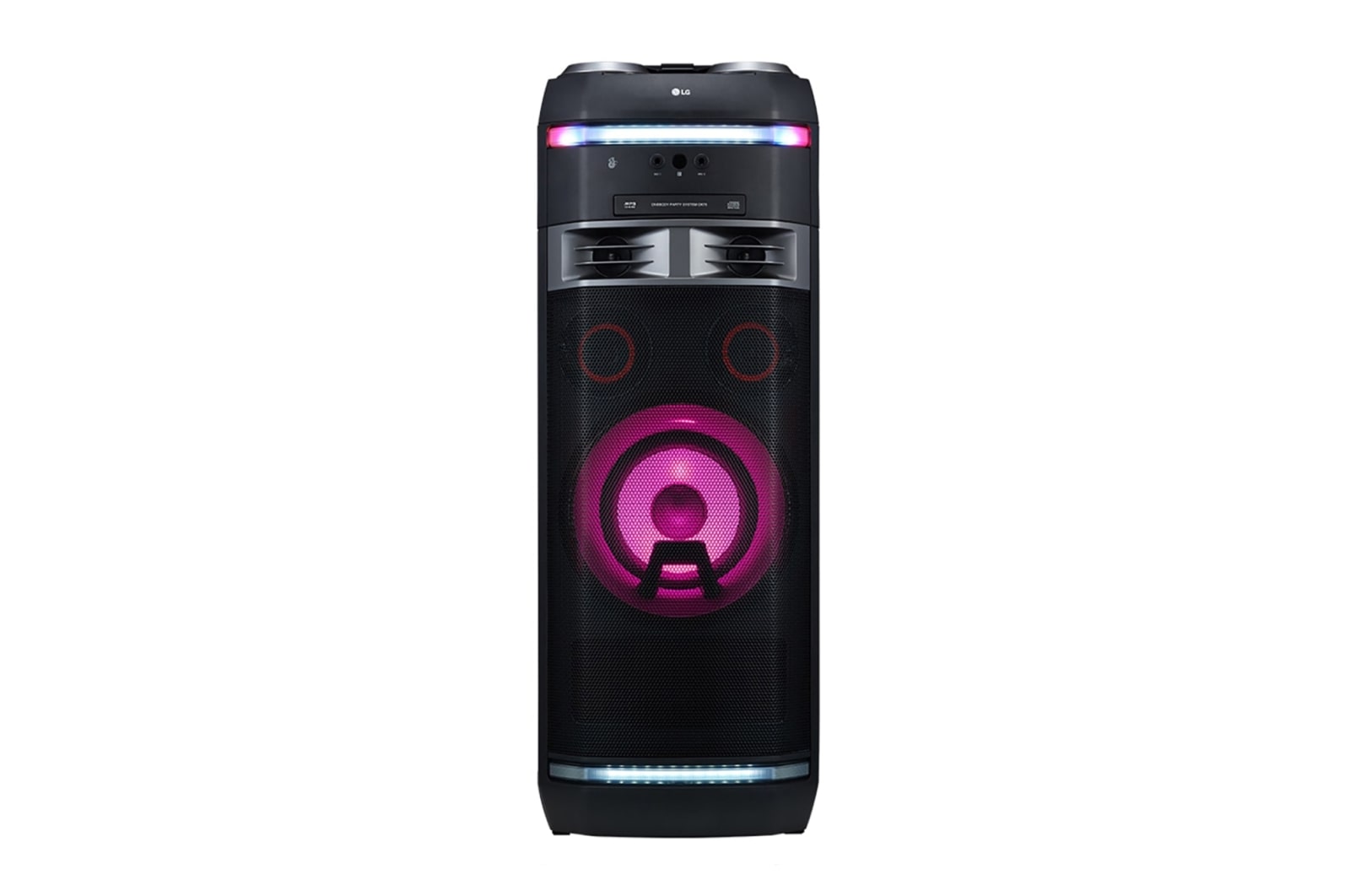 LG XBOOM OK85, 1000 Вт, Функция Караоке, Подсветка, Функций DJ, OK85