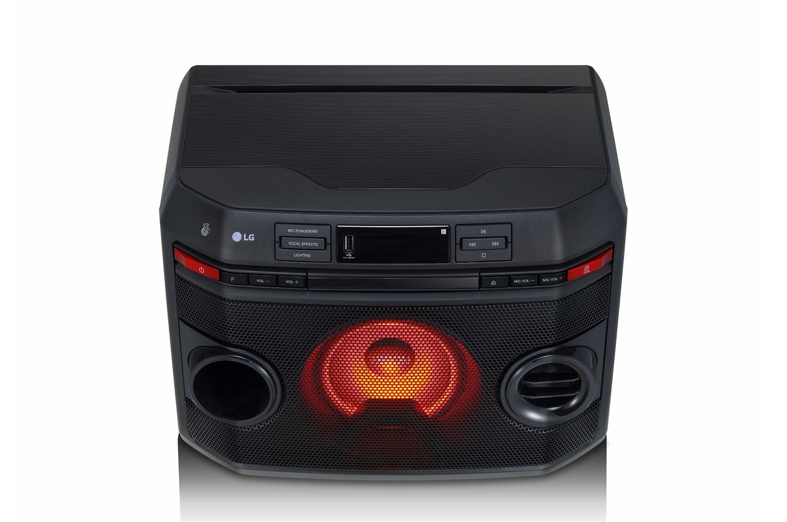 LG XBOOM, 220 Ватт, функция караоке, DVD плеер, OL45