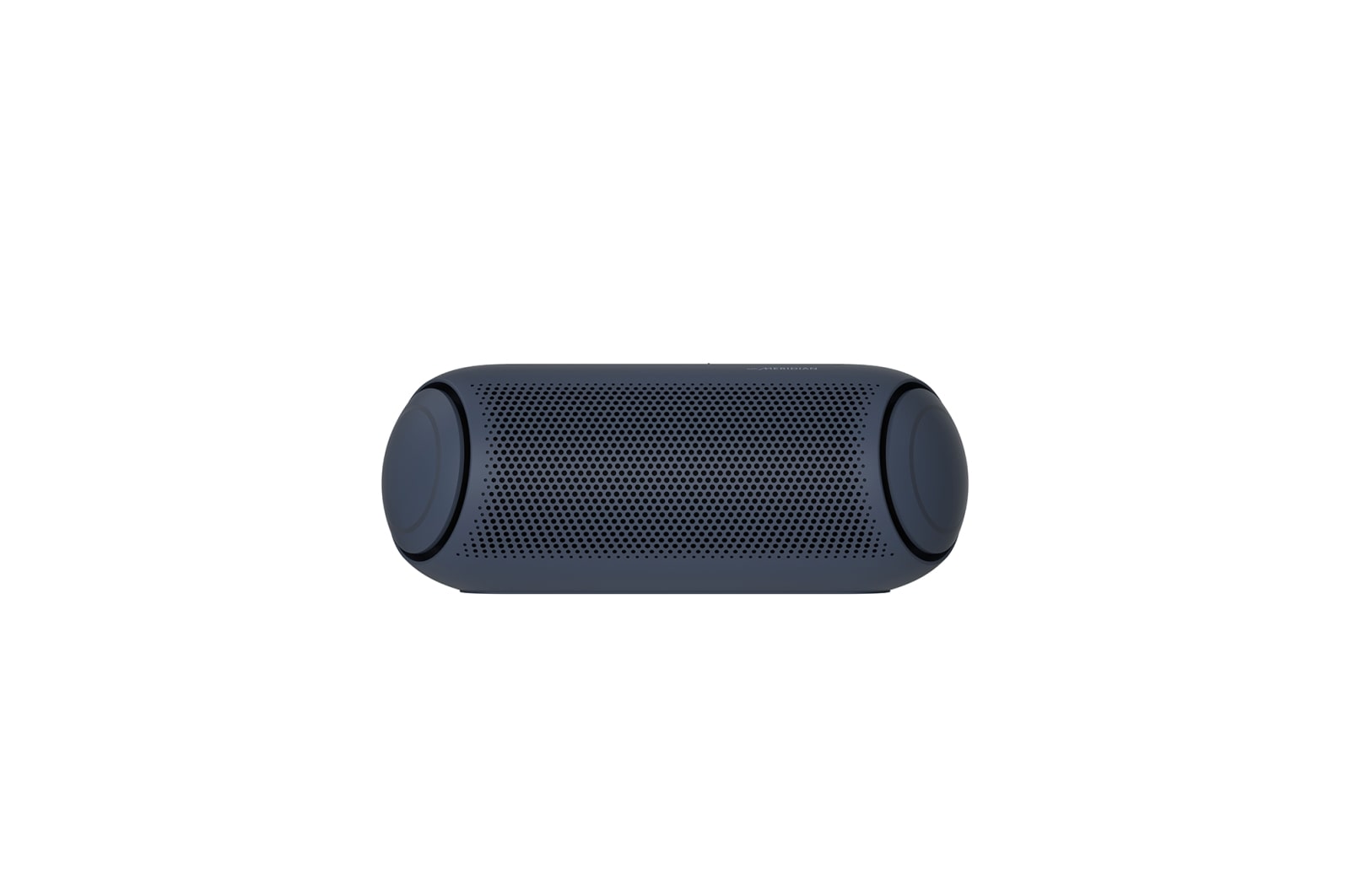 Вид Портативная Bluetooth колонка LG XBOOM Go, технология Meridian PL5 спереди