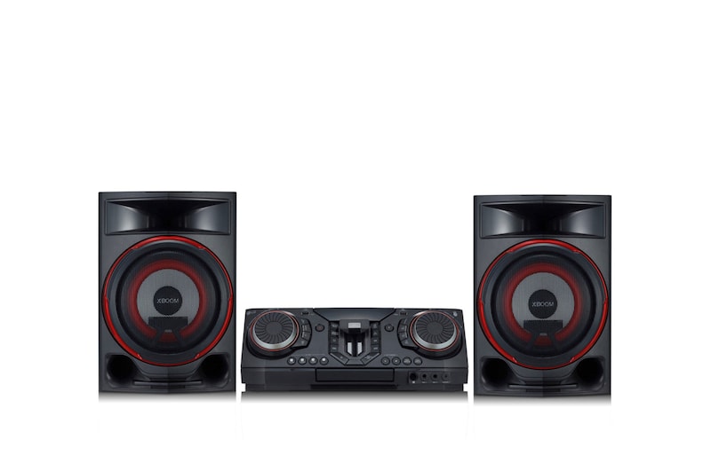 LG XBOOM, аудиосистема, 2350 Ватт, Функция Караоке, Подсветка, Вокальные Эффекты, CL87