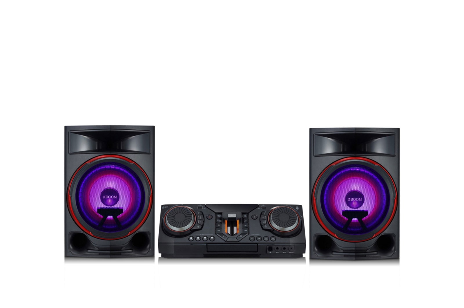 LG XBOOM, аудиосистема, 2350 Ватт, Функция Караоке, Подсветка, Вокальные Эффекты, CL87