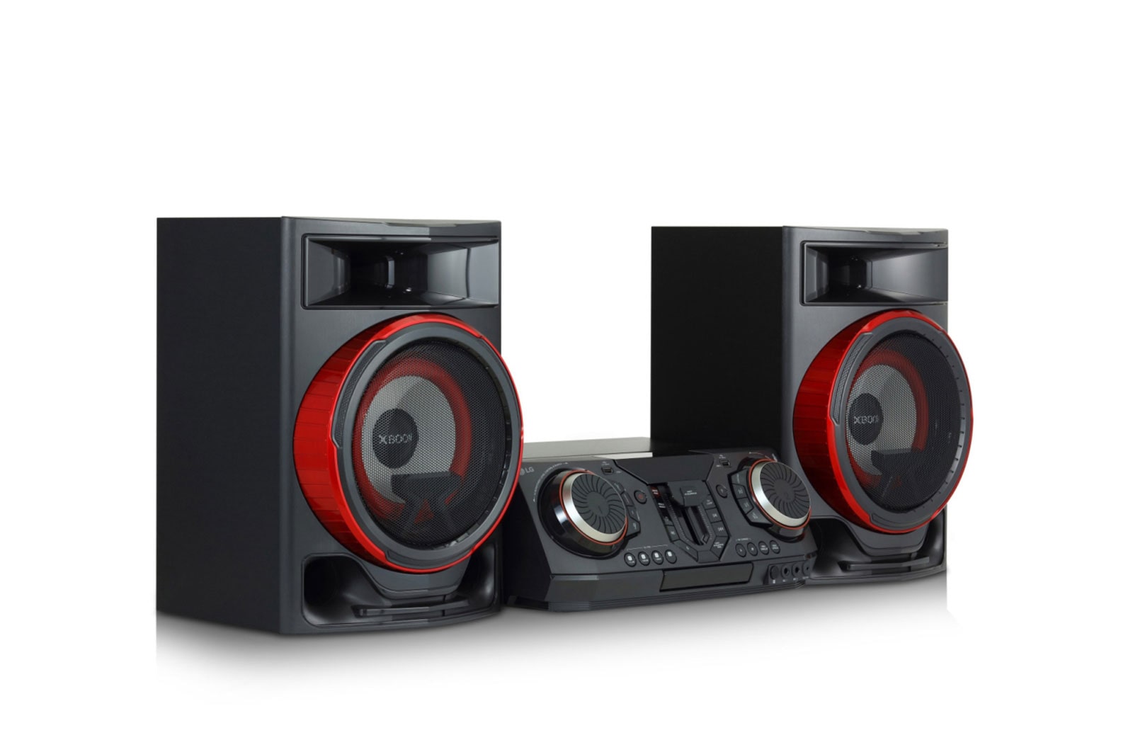 LG XBOOM, аудиосистема, 2350 Ватт, Функция Караоке, Подсветка, Вокальные Эффекты, CL87