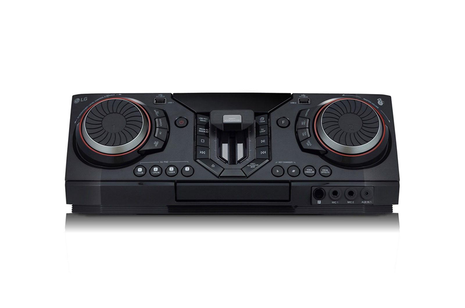 LG XBOOM, аудиосистема, 2350 Ватт, Функция Караоке, Подсветка, Вокальные Эффекты, CL87