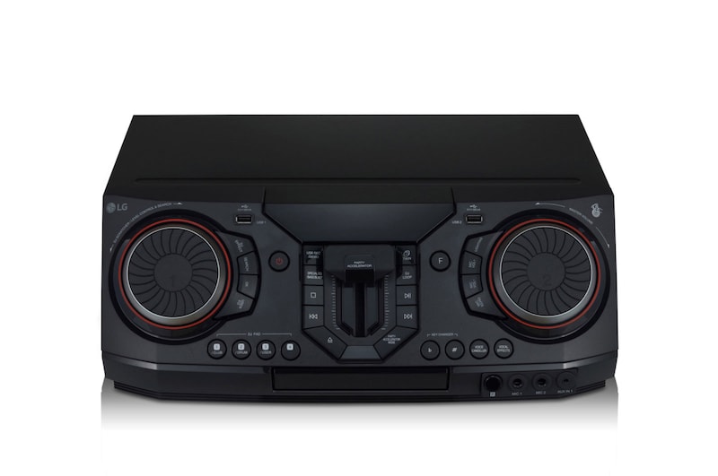 LG XBOOM, аудиосистема, 2350 Ватт, Функция Караоке, Подсветка, Вокальные Эффекты, CL87