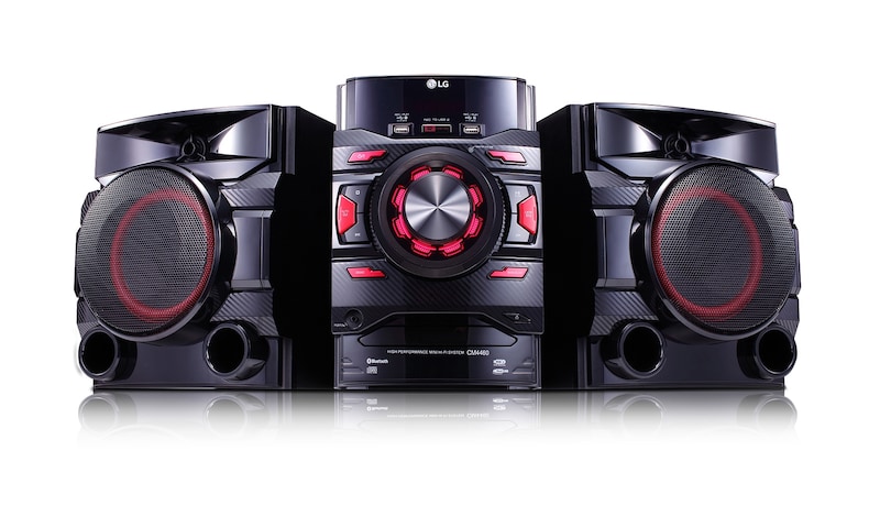 LG Музыкальный центр LG XBOOM CM4460 с беспроводной синхронизацией звука с ТВ, CM4460