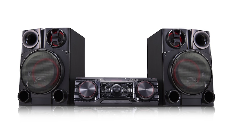 LG Минисистема XBoom с диджейскими эффектами и поддержкой караоке, CM8360