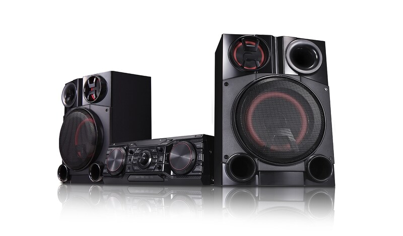 LG Минисистема XBoom с диджейскими эффектами и поддержкой караоке, CM8360