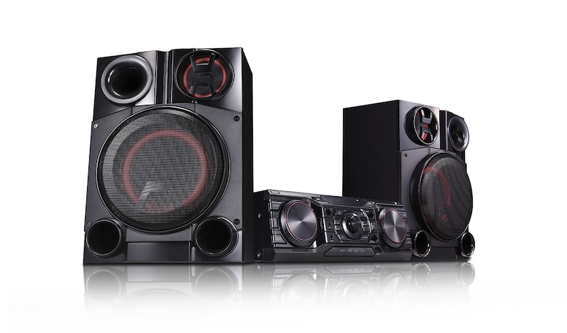 LG Минисистема XBoom с диджейскими эффектами и поддержкой караоке, CM8360