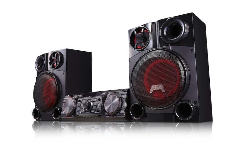 LG Минисистема XBoom с диджейскими эффектами и поддержкой караоке, CM8360