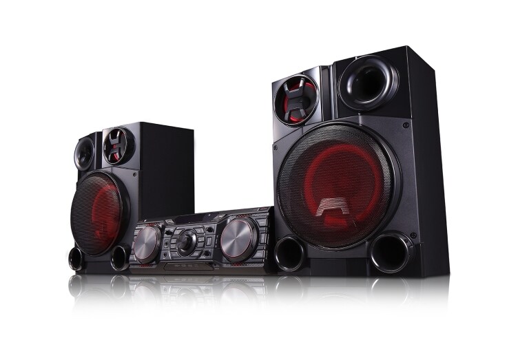 LG Минисистема XBoom с диджейскими эффектами и поддержкой караоке, CM8360