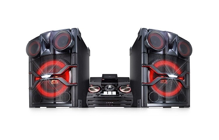 Вид LG XBOOM CM9740 спереди
