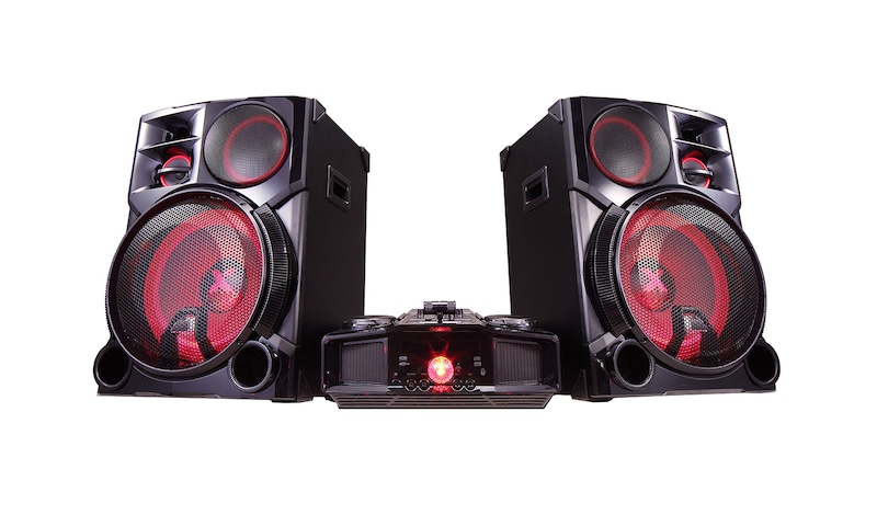 LG Сверхмощная система LG XBOOM с DJ-функциями, акселлератором вечеринки и клубной подсветкой, CM9960