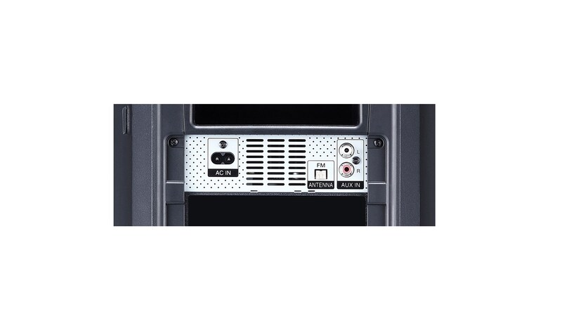 LG XBOOM | Музыкальная система LG, 220 Вт, Функция Караоке, Подсветка, Функций DJ, FJ5