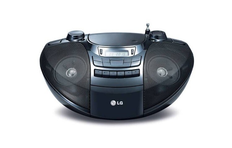 Вид Персональная CD/Аудио система LPC54 спереди