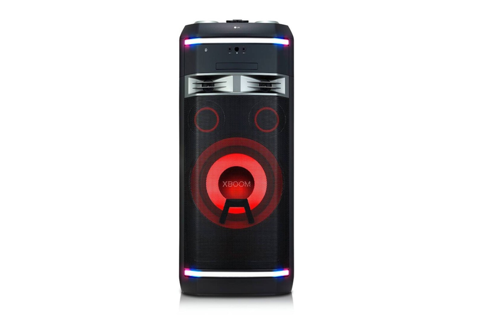 LG XBOOM, аудиосистема, 2000 Ватт, 2000 Вт, Функция Караоке, Подсветка, Акселератор Вечеринки, OL100