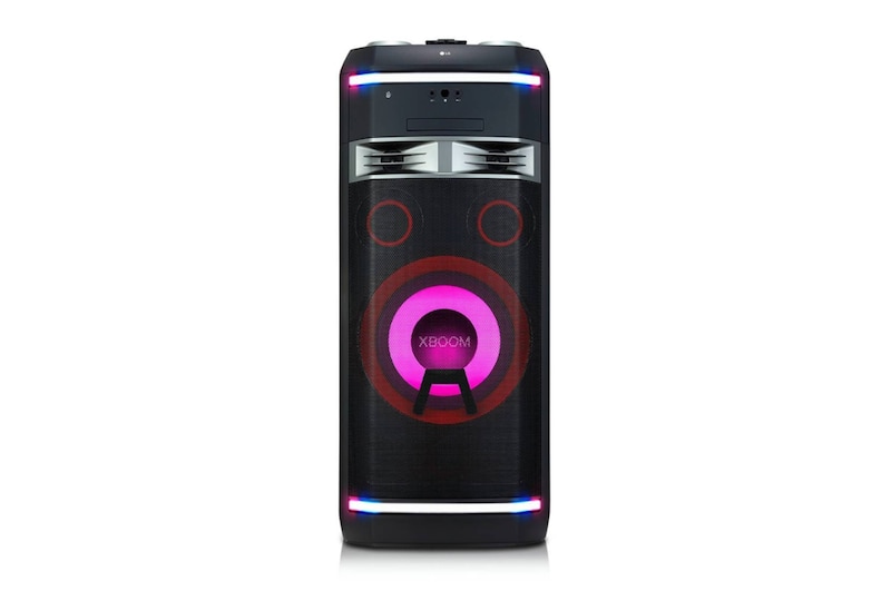 LG XBOOM, аудиосистема, 2000 Ватт, 2000 Вт, Функция Караоке, Подсветка, Акселератор Вечеринки, OL100