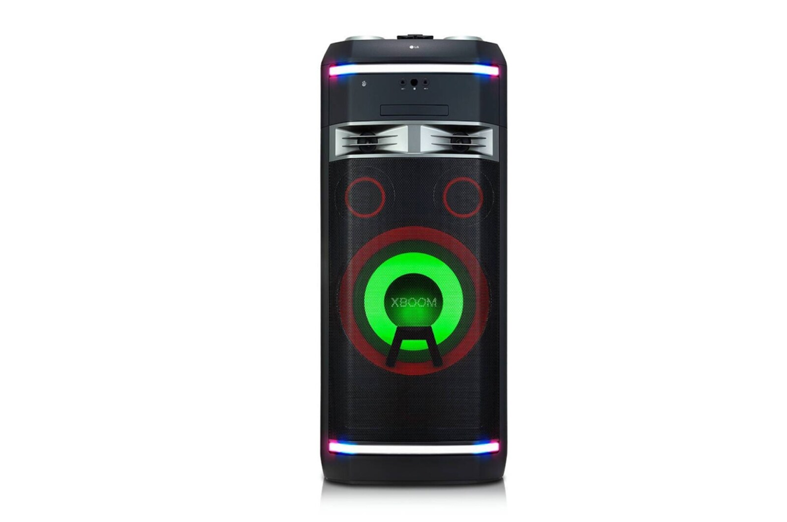 LG XBOOM, аудиосистема, 2000 Ватт, 2000 Вт, Функция Караоке, Подсветка, Акселератор Вечеринки, OL100