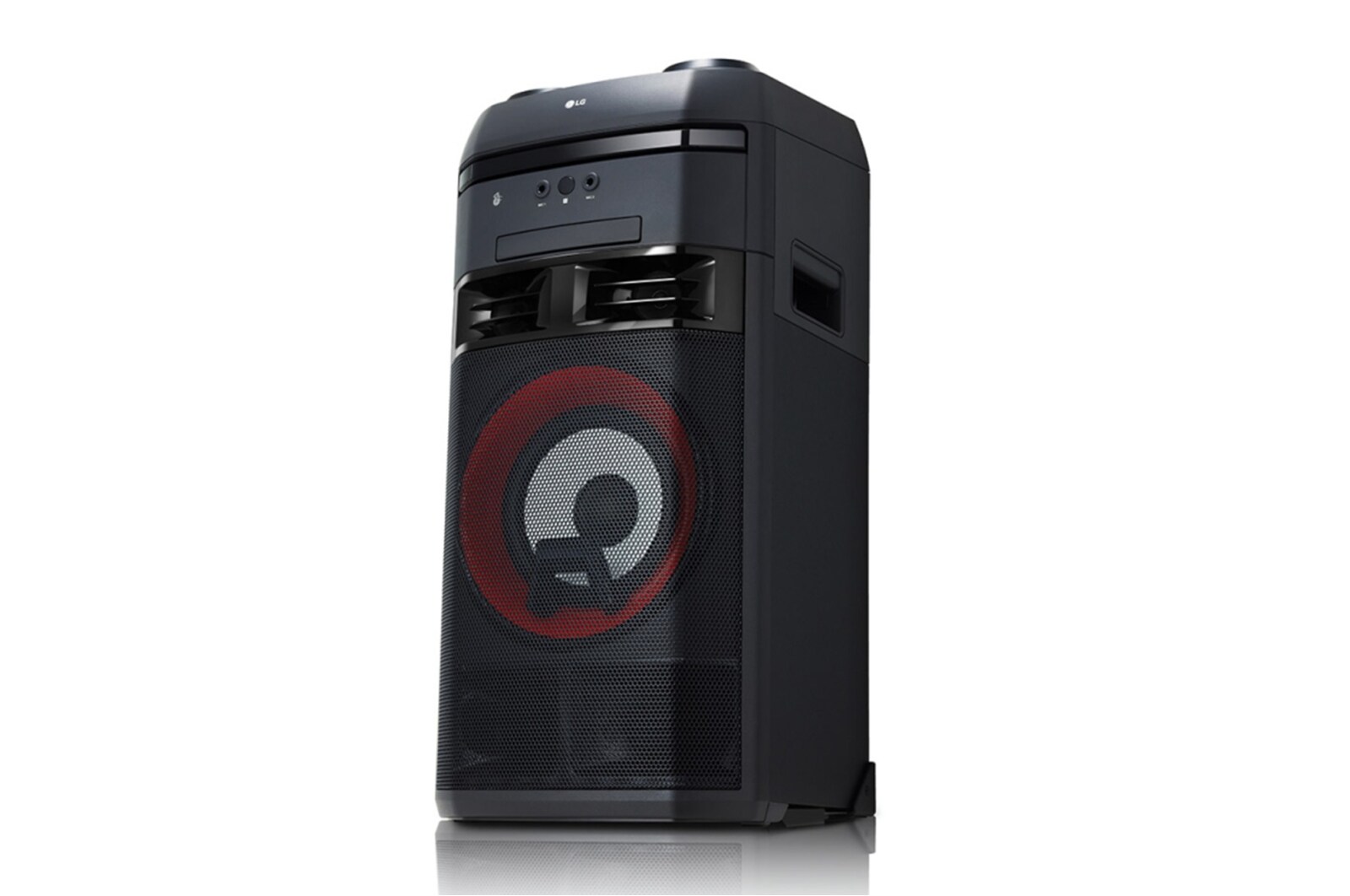 LG XBOOM, функция караоке, диск с 2000 песнями и микрофоном в комплекте, OL75DK