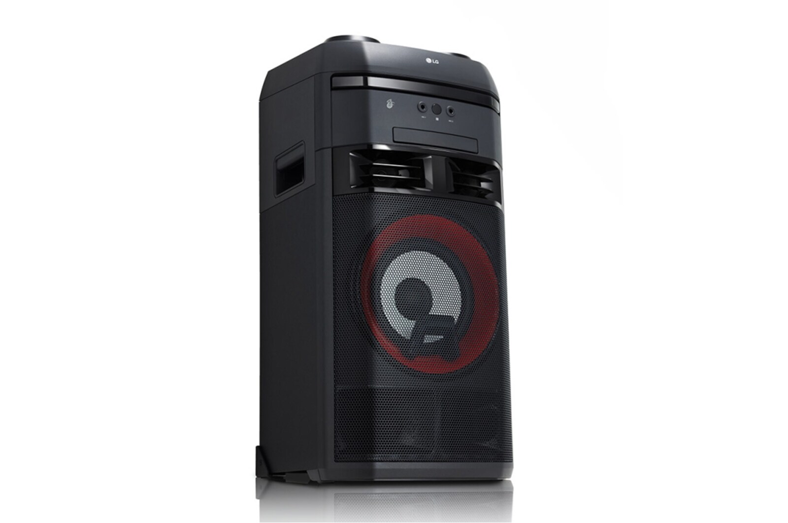 LG XBOOM, функция караоке, диск с 2000 песнями и микрофоном в комплекте, OL75DK