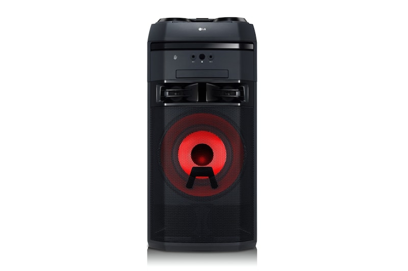 LG XBOOM, функция караоке, диск с 2000 песнями и микрофоном в комплекте, OL75DK