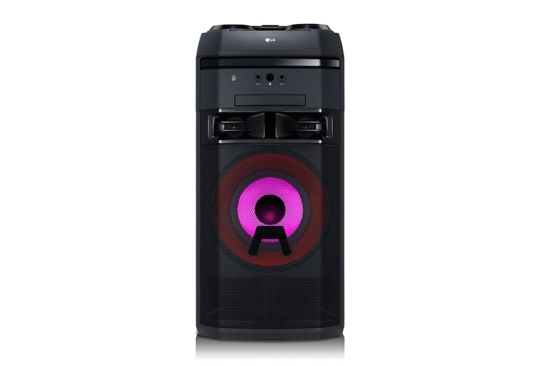 LG XBOOM, функция караоке, диск с 2000 песнями и микрофоном в комплекте, OL75DK