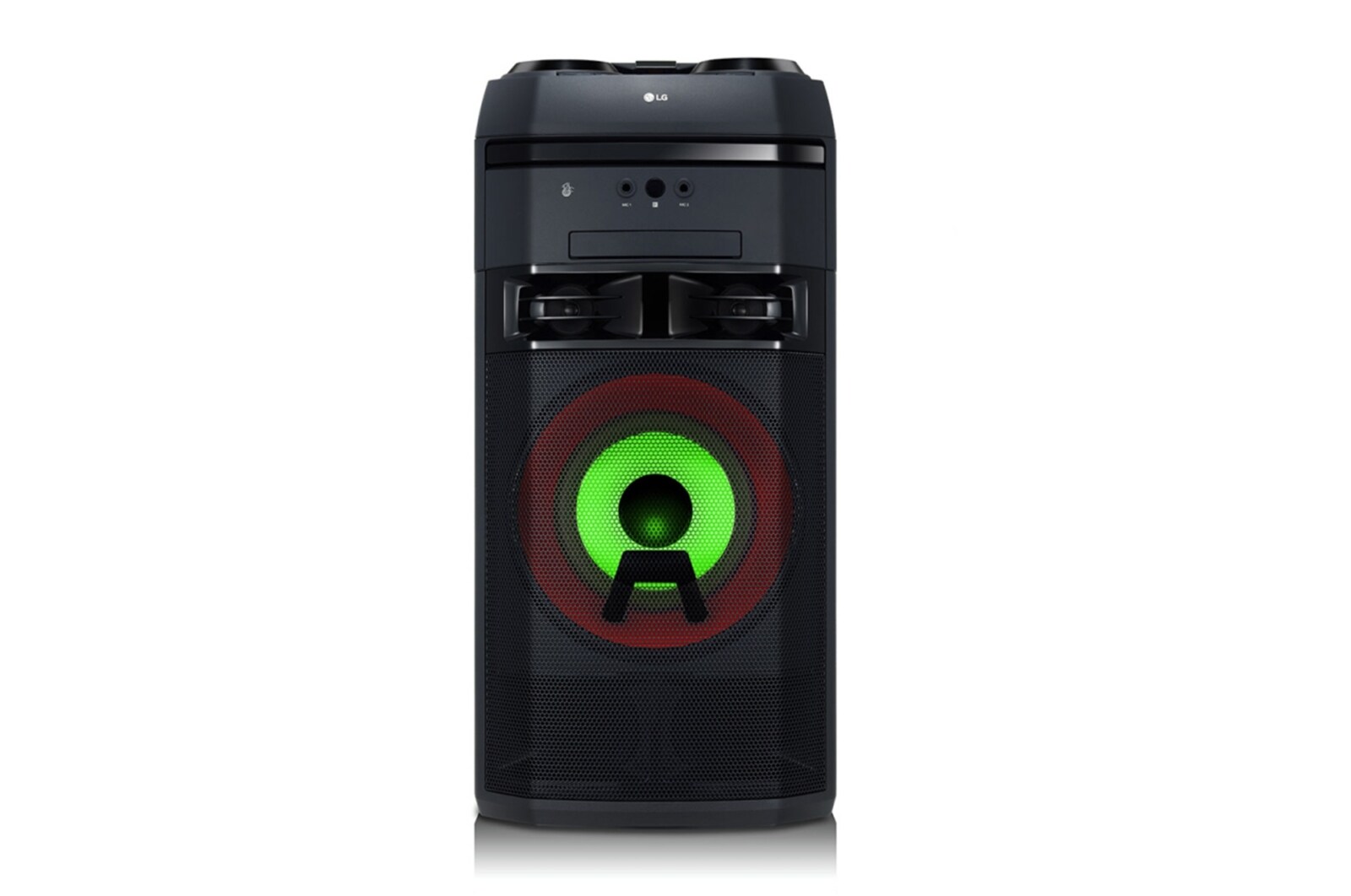 LG XBOOM, функция караоке, диск с 2000 песнями и микрофоном в комплекте, OL75DK