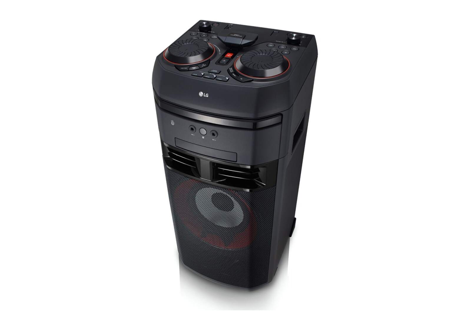 LG XBOOM, функция караоке, диск с 2000 песнями и микрофоном в комплекте, OL75DK