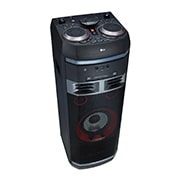 LG XBOOM, аудиосистема, 1100 Ватт, Функция Караоке, Подсветка, Диск и микрофон в комплекте, OL90DK