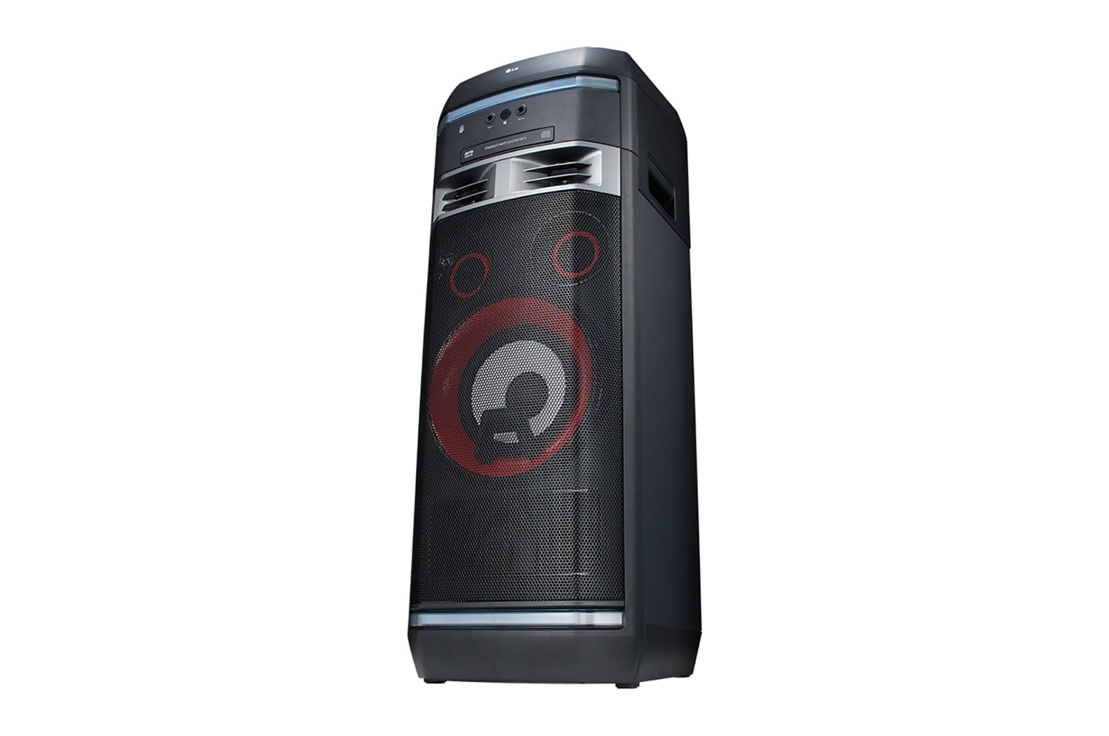 LG XBOOM, аудиосистема, 1100 Ватт, Функция Караоке, Подсветка, Диск и микрофон в комплекте, OL90DK