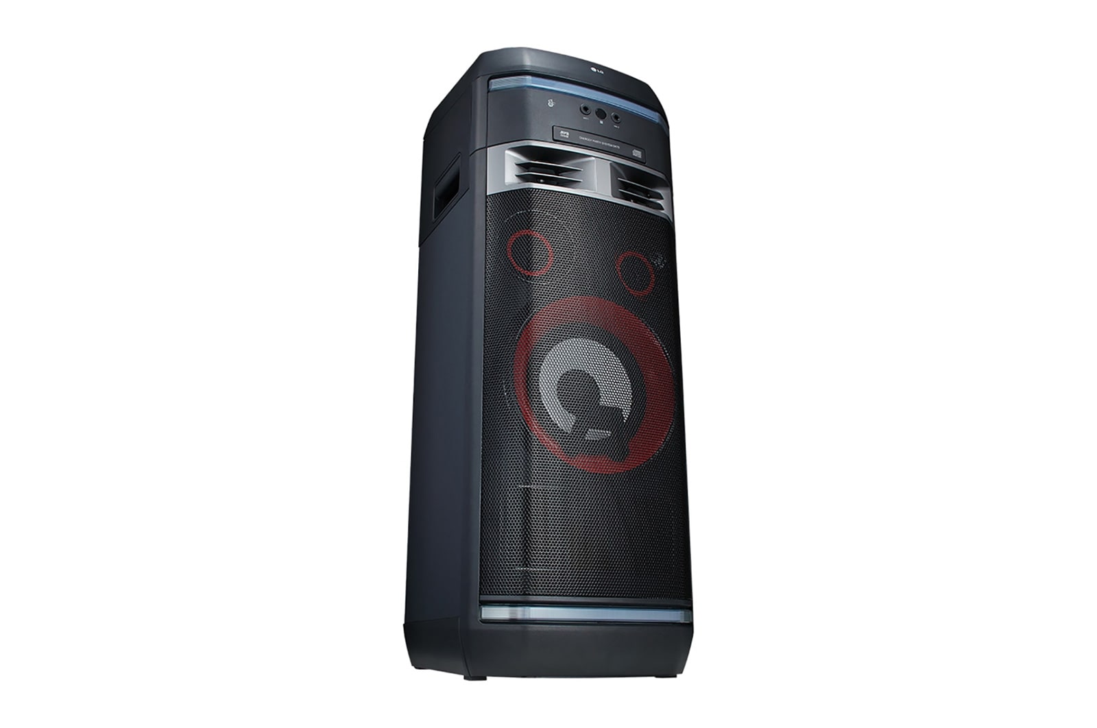 LG XBOOM, аудиосистема, 1100 Ватт, Функция Караоке, Подсветка, Диск и микрофон в комплекте, OL90DK