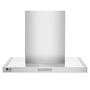Вид Вытяжка LG STUDIO, 60 см, высокая мощность, 800м³/ч, очищаемый фильтр, LED подсветка DCE6601SU спереди