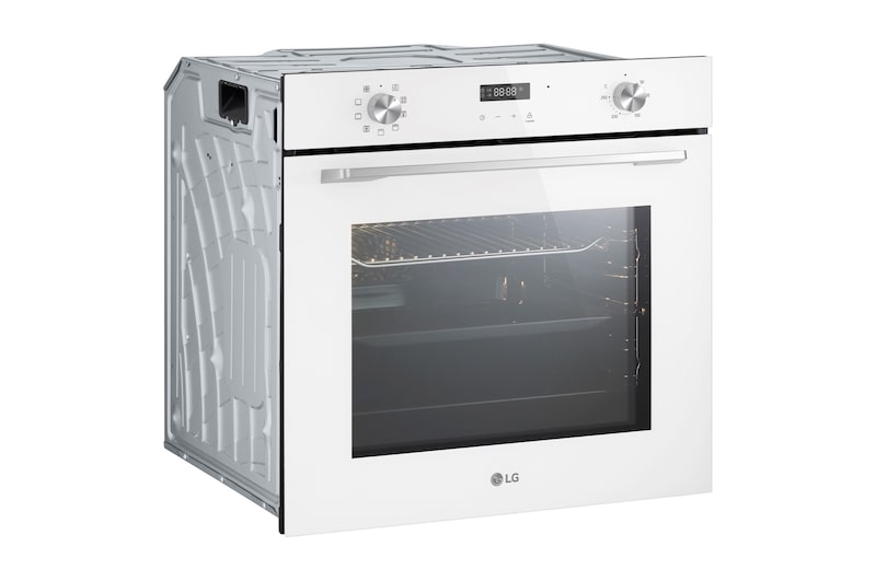 LG Духовой шкаф LG WSEZ7213W, 72 литра, тройное застекление двери, WSEZ7213W1